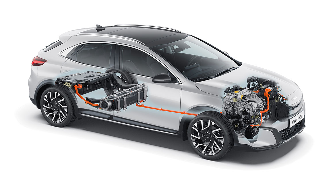 Kia XCeed PHEV Röntgenbild